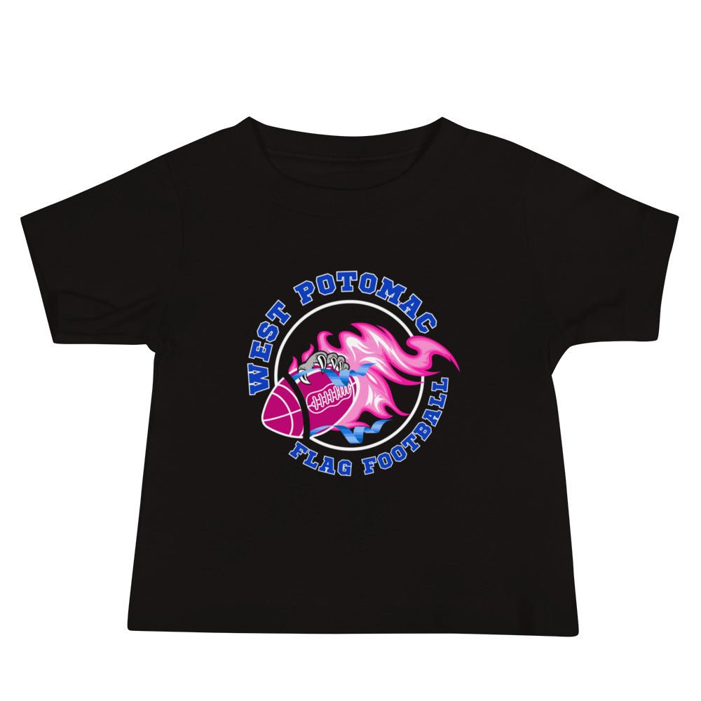 Performance | Baby T-Shirt | West Potomac Flag Football | Crest Logo