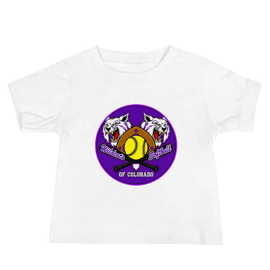 Performance | Baby T-Shirt | Wildcats Softball | Badge Logo