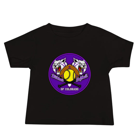 Performance | Baby T-Shirt | Wildcats Softball | Badge Logo