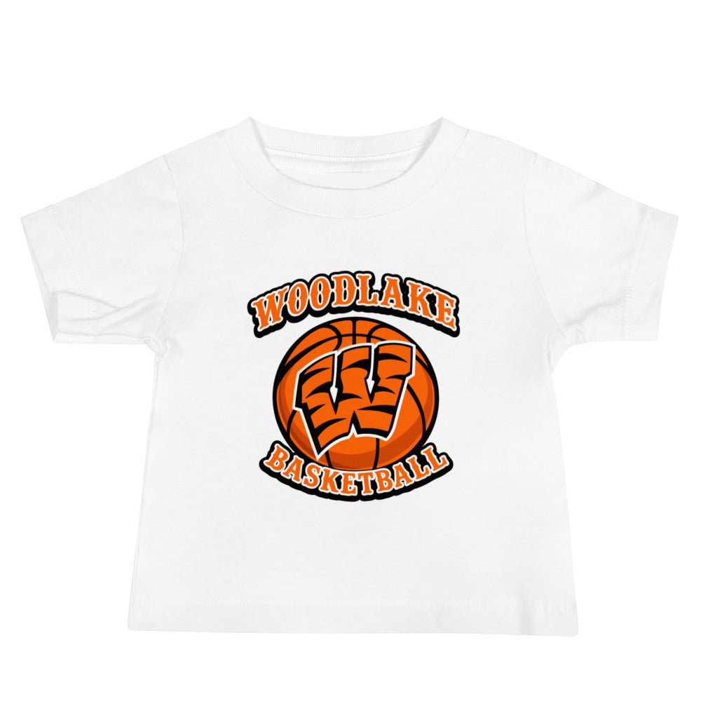 Performance | Baby T-Shirt | Woodlake Boys Basketball | Athletics Logo