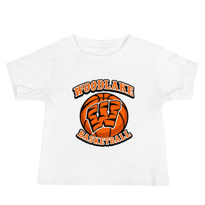 Performance | Baby T-Shirt | Woodlake Boys Basketball | Athletics Logo