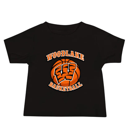 Performance | Baby T-Shirt | Woodlake Boys Basketball | Athletics Logo