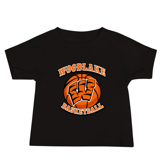 Performance | Baby T-Shirt | Woodlake Boys Basketball | Athletics Logo