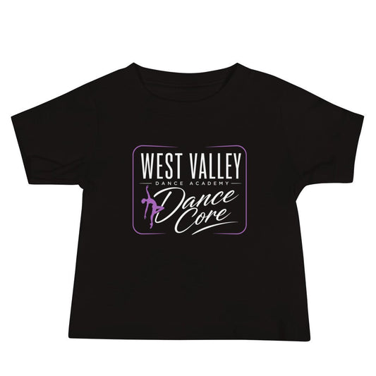 Performance | Baby T-Shirt | WVDA Dance Core | Modern Script Logo