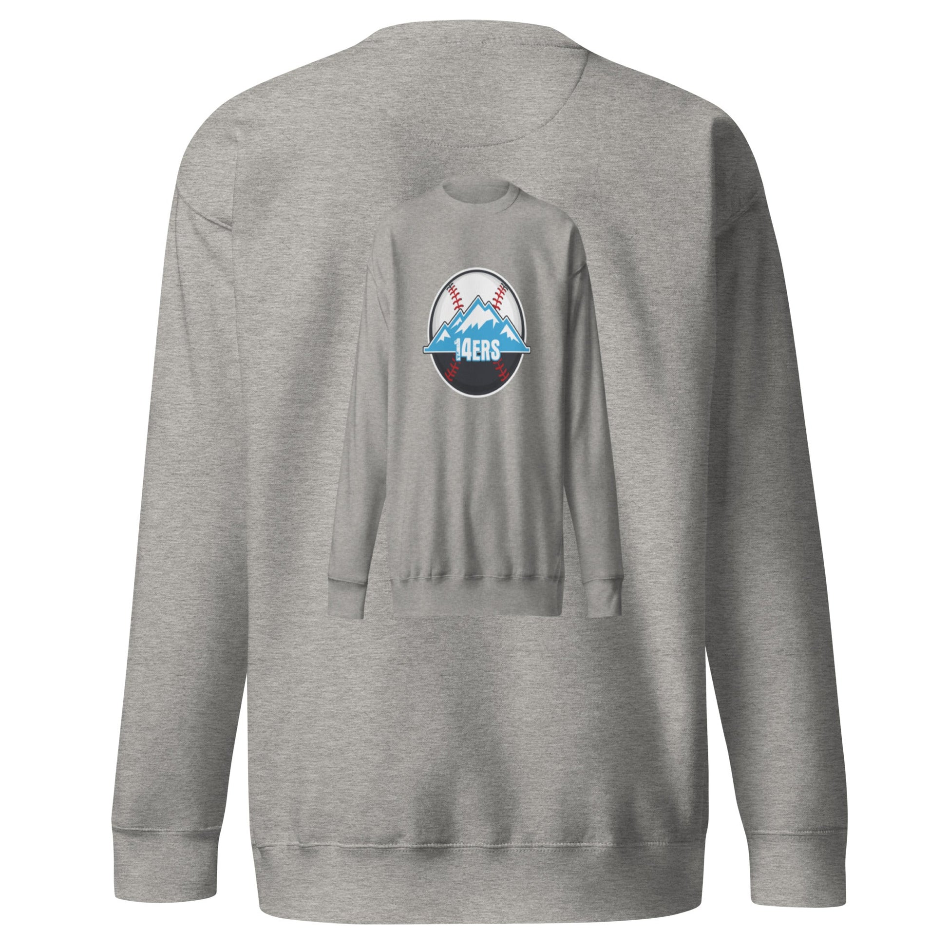 Performance | Crewneck | 14ers Baseball | Athletics Logo