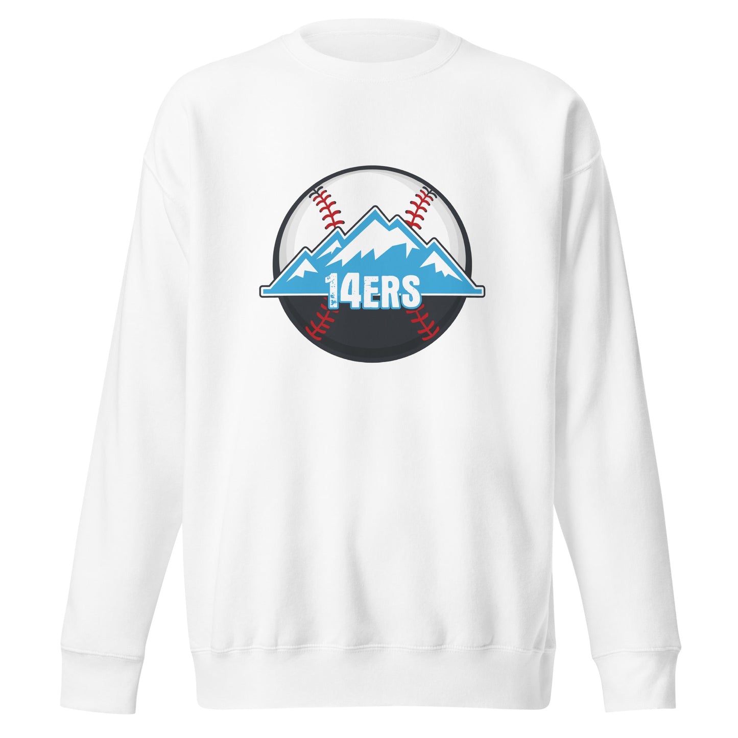 Performance | Crewneck | 14ers Baseball | Athletics Logo