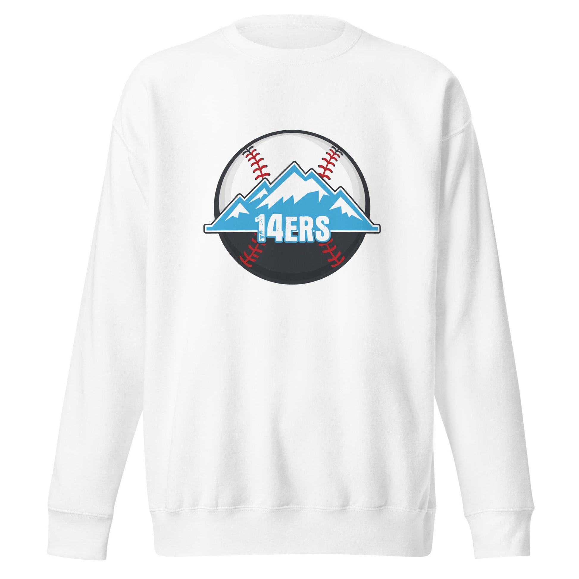 Performance | Crewneck | 14ers Baseball | Athletics Logo