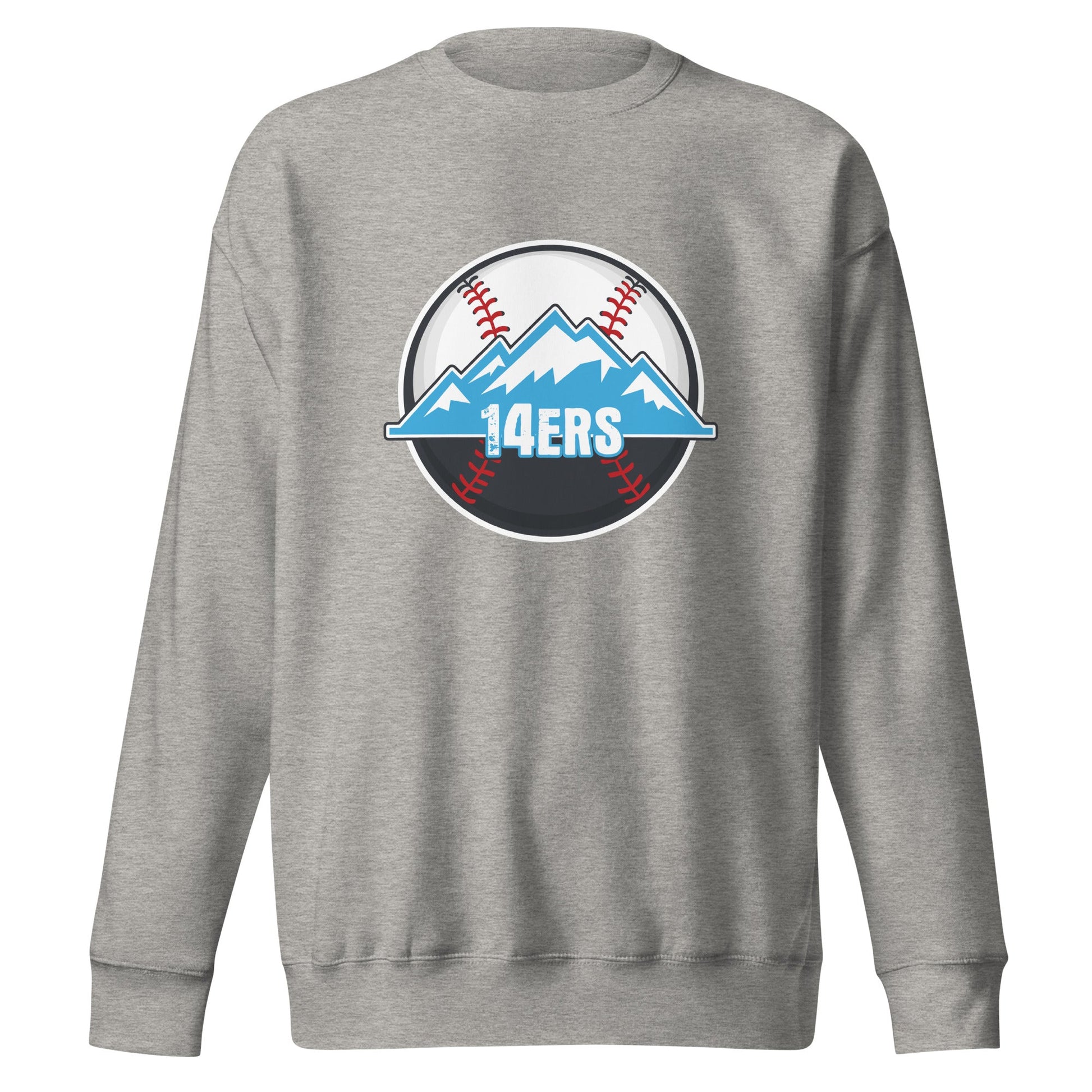 Performance | Crewneck | 14ers Baseball | Athletics Logo