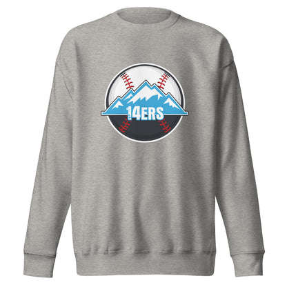 Performance | Crewneck | 14ers Baseball | Athletics Logo