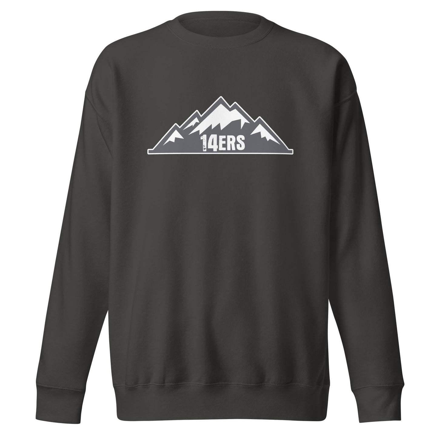 Performance | Crewneck | 14ers Baseball | Grey Logo