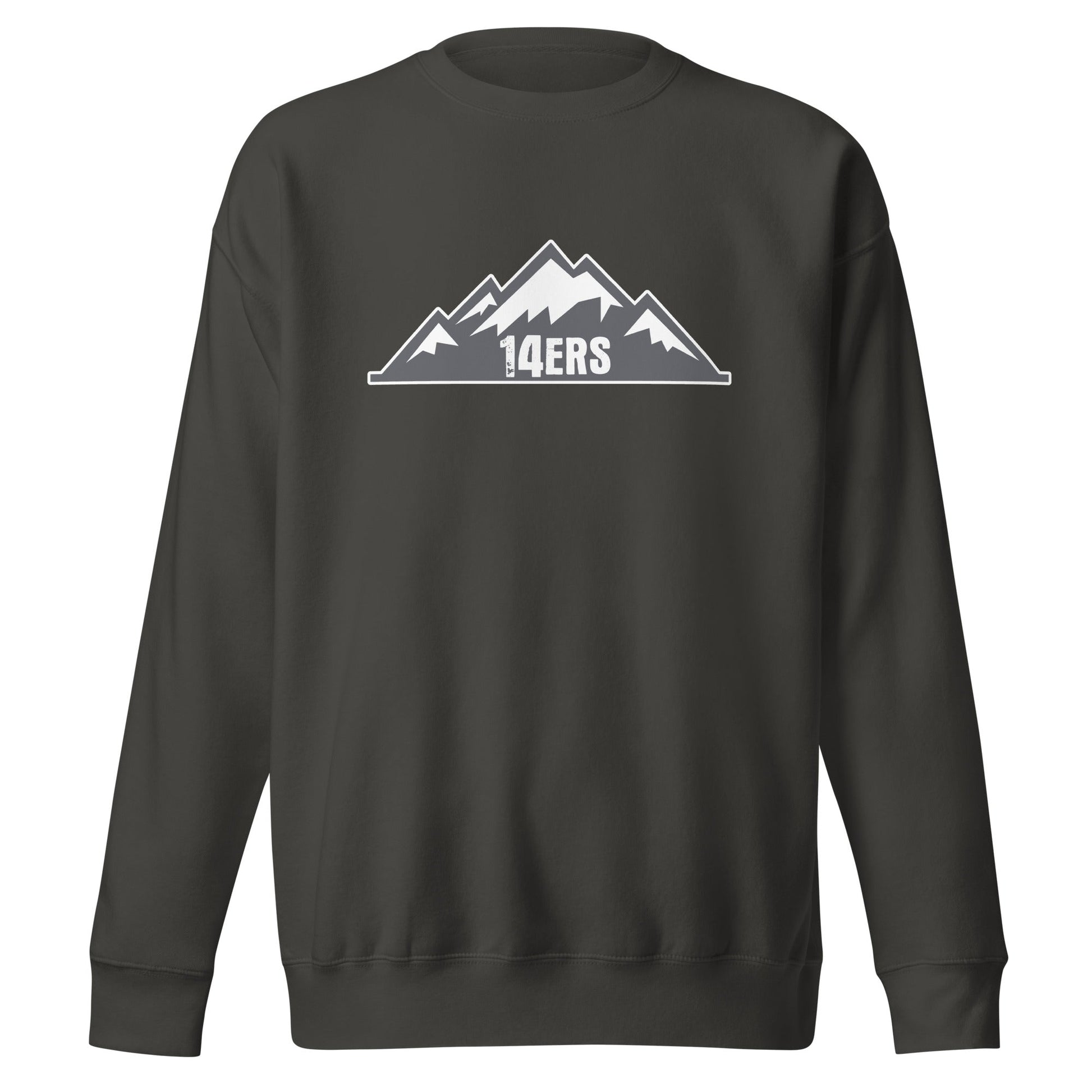 Performance | Crewneck | 14ers Baseball | Grey Logo