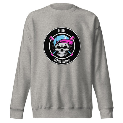 Performance | Crewneck | 606 Outlaws Baseball | Badge Logo