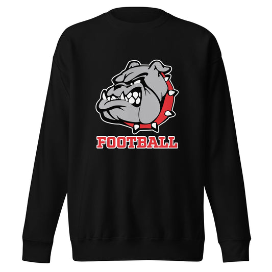 Performance | Crewneck | 6th Grade Bulldogs Team | Football Logo