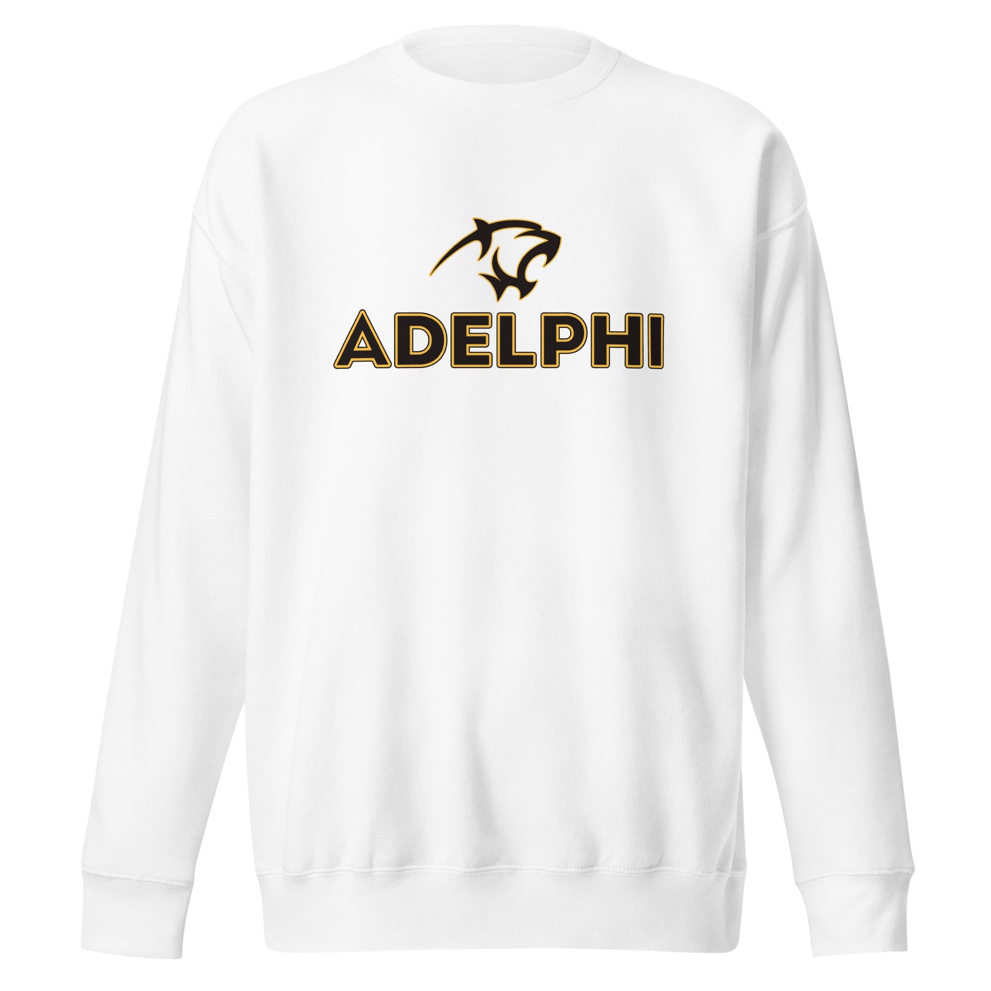 Performance | Crewneck | Adelphi Womens Soccer | Apex Panther Logo