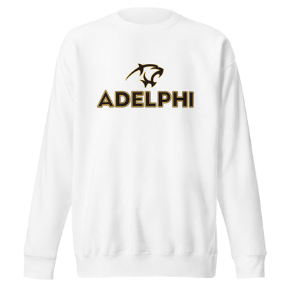 Performance | Crewneck | Adelphi Womens Soccer | Apex Panther Logo