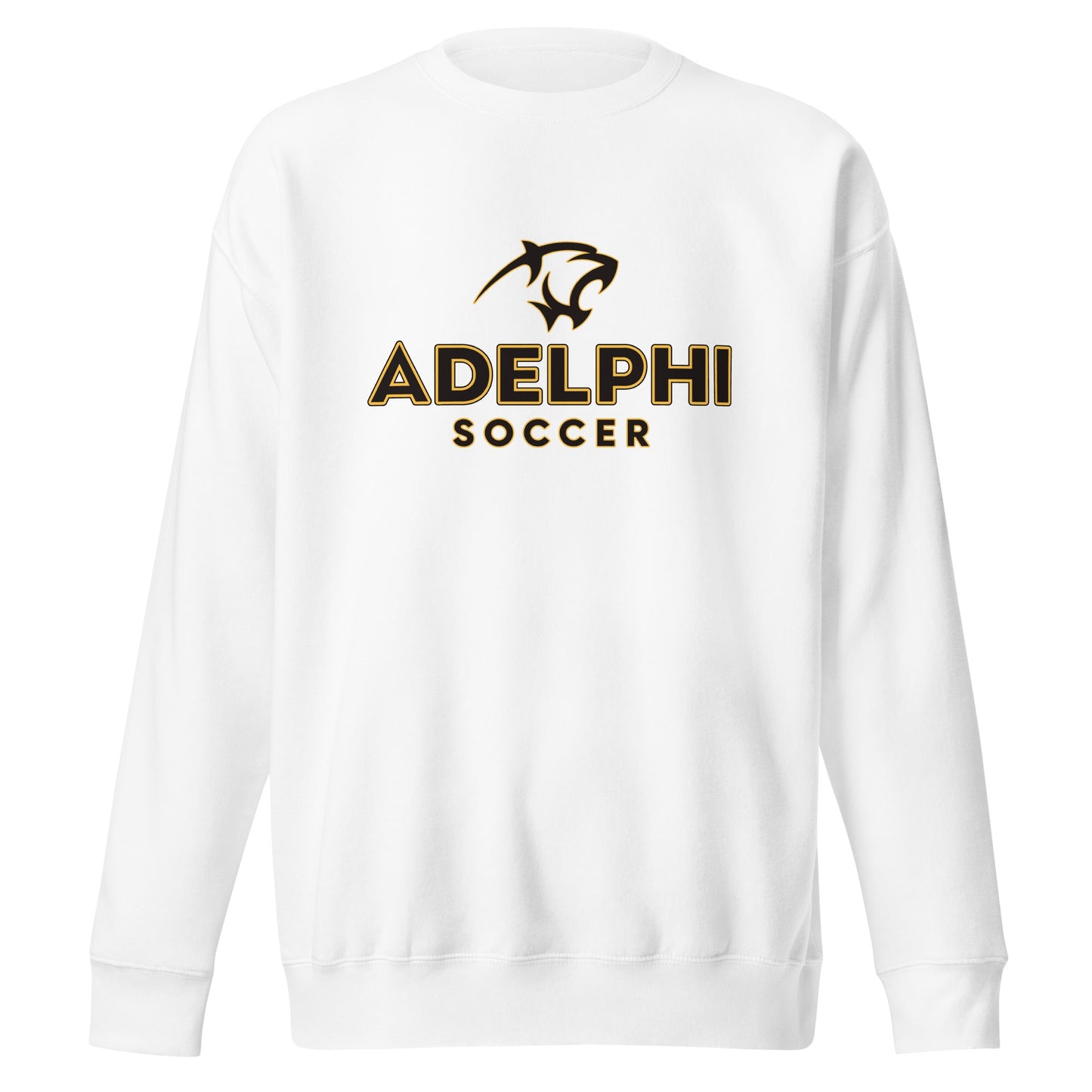 Performance | Crewneck | Adelphi Womens Soccer | Vanguard Mark Logo