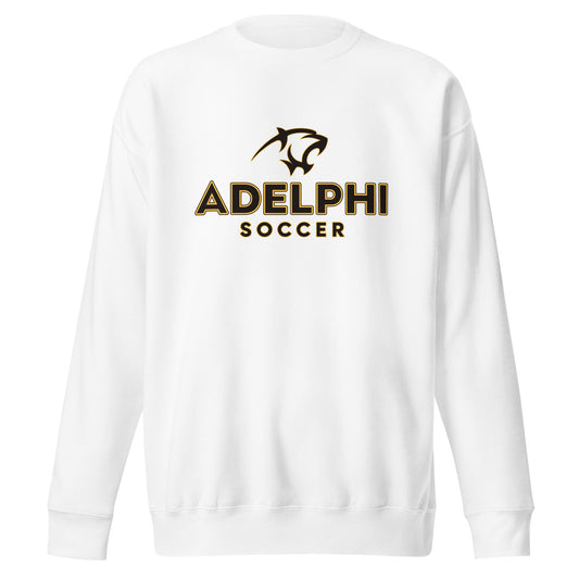 Performance | Crewneck | Adelphi Womens Soccer | Vanguard Mark Logo