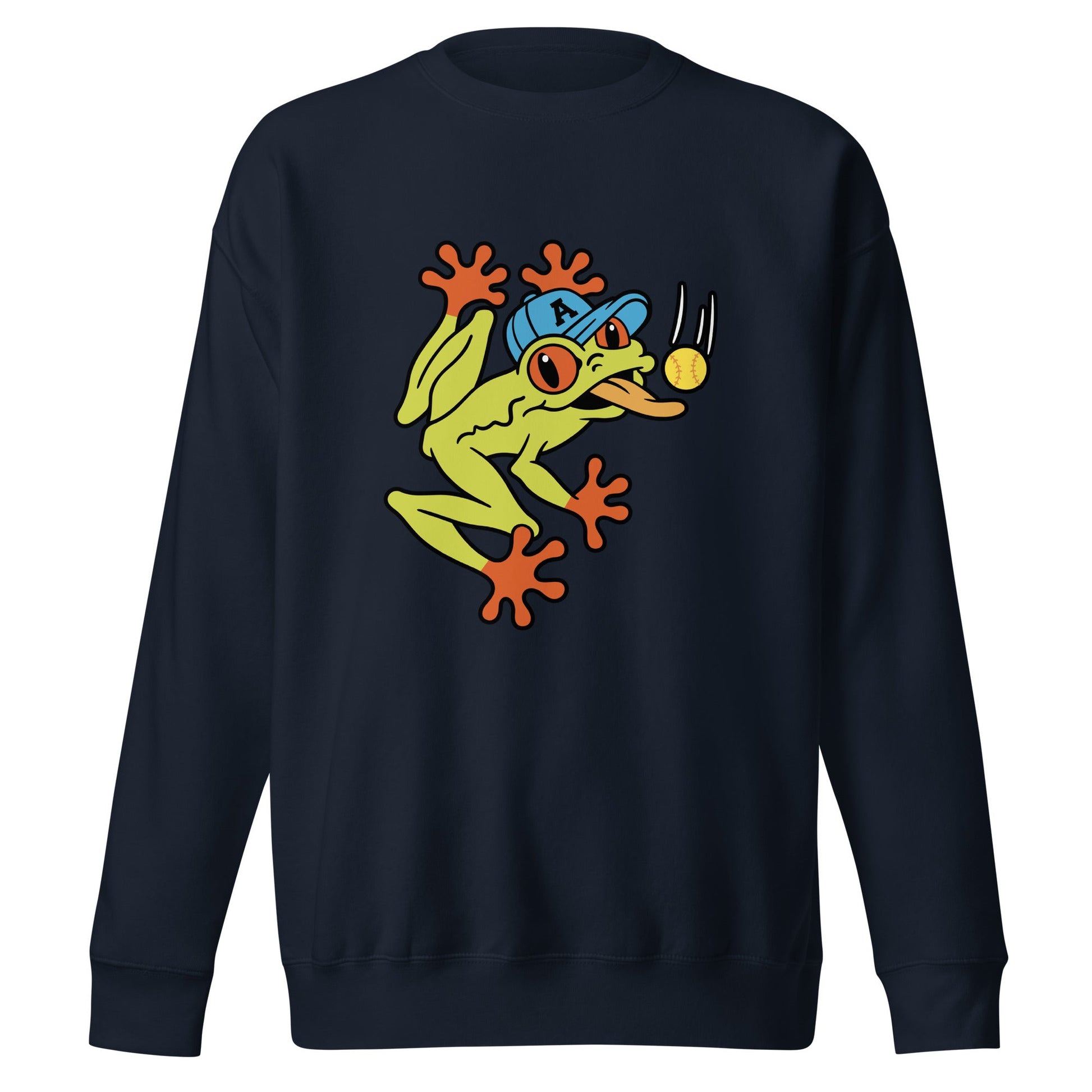 Performance | Crewneck | Aquasox Softball | Mascot Logo