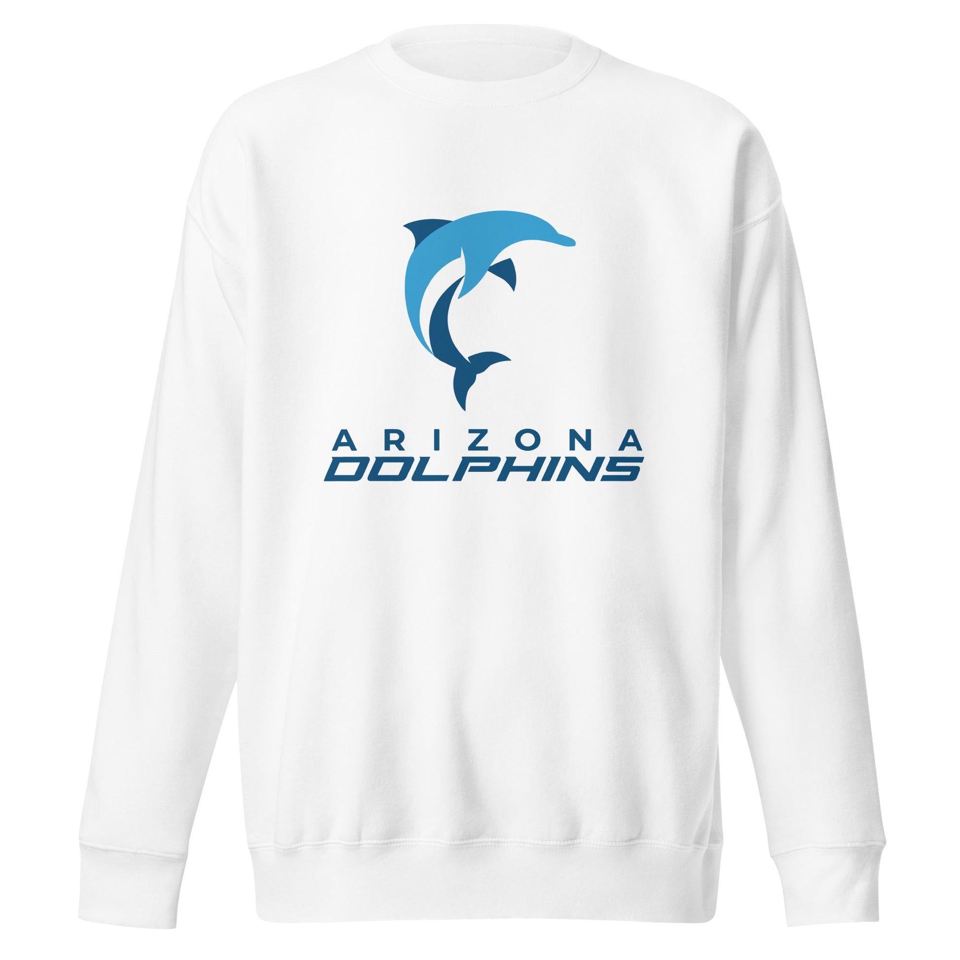 Performance | Crewneck | Arizona Dolphins Swim Team | Wave Athletic Logo