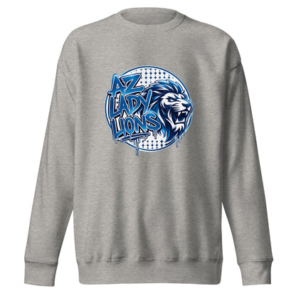 Performance | Crewneck | Arizona Lady Lions | Mascot Logo