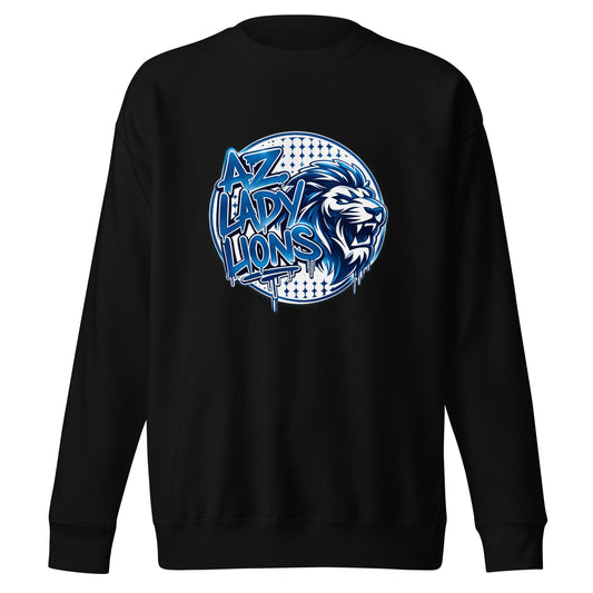Performance | Crewneck | Arizona Lady Lions | Mascot Logo
