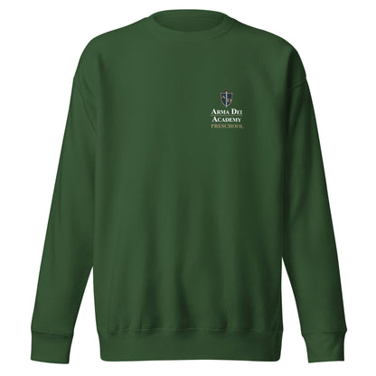 Performance | Crewneck | Arma Dei Academy Preschool | Pocket Logo
