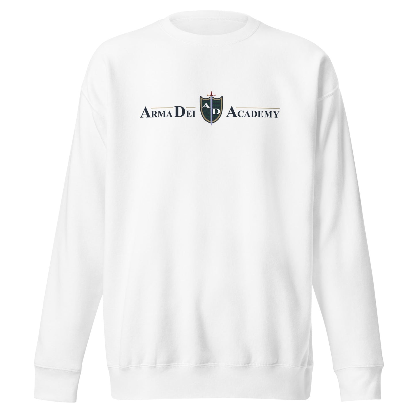 Performance | Crewneck | Arma Dei Academy | Text Shield Logo