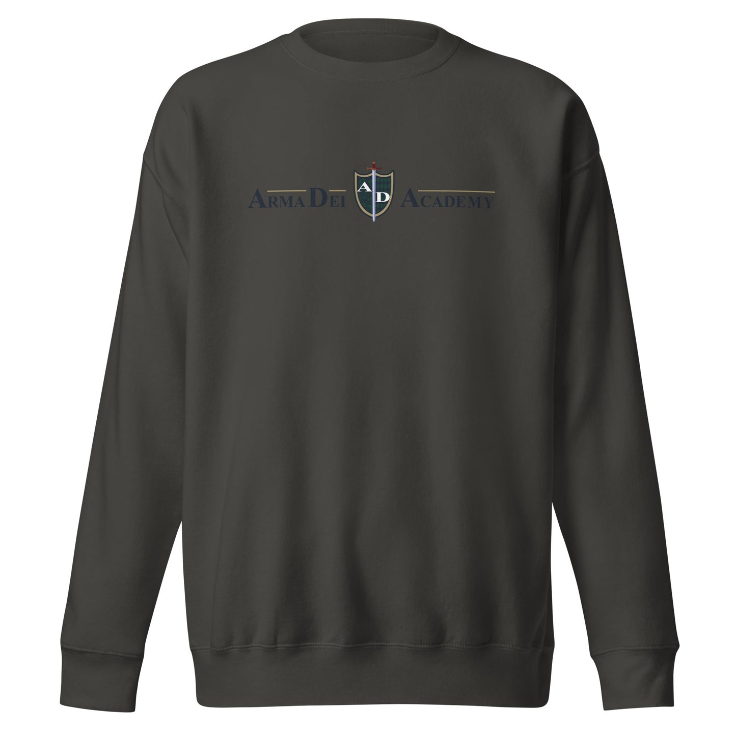 Performance | Crewneck | Arma Dei Academy | Text Shield Logo