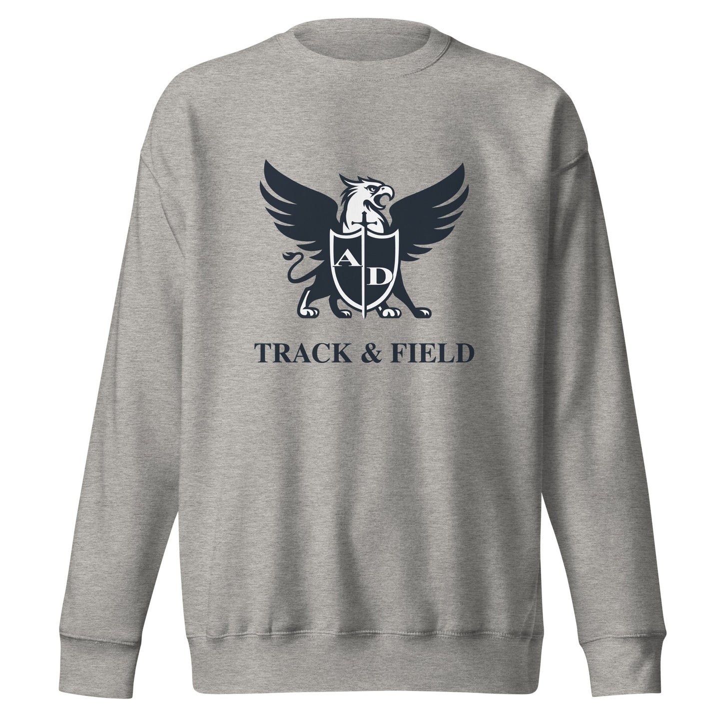 Performance | Crewneck | Arma Dei Academy Track and Field | Griffin Logo