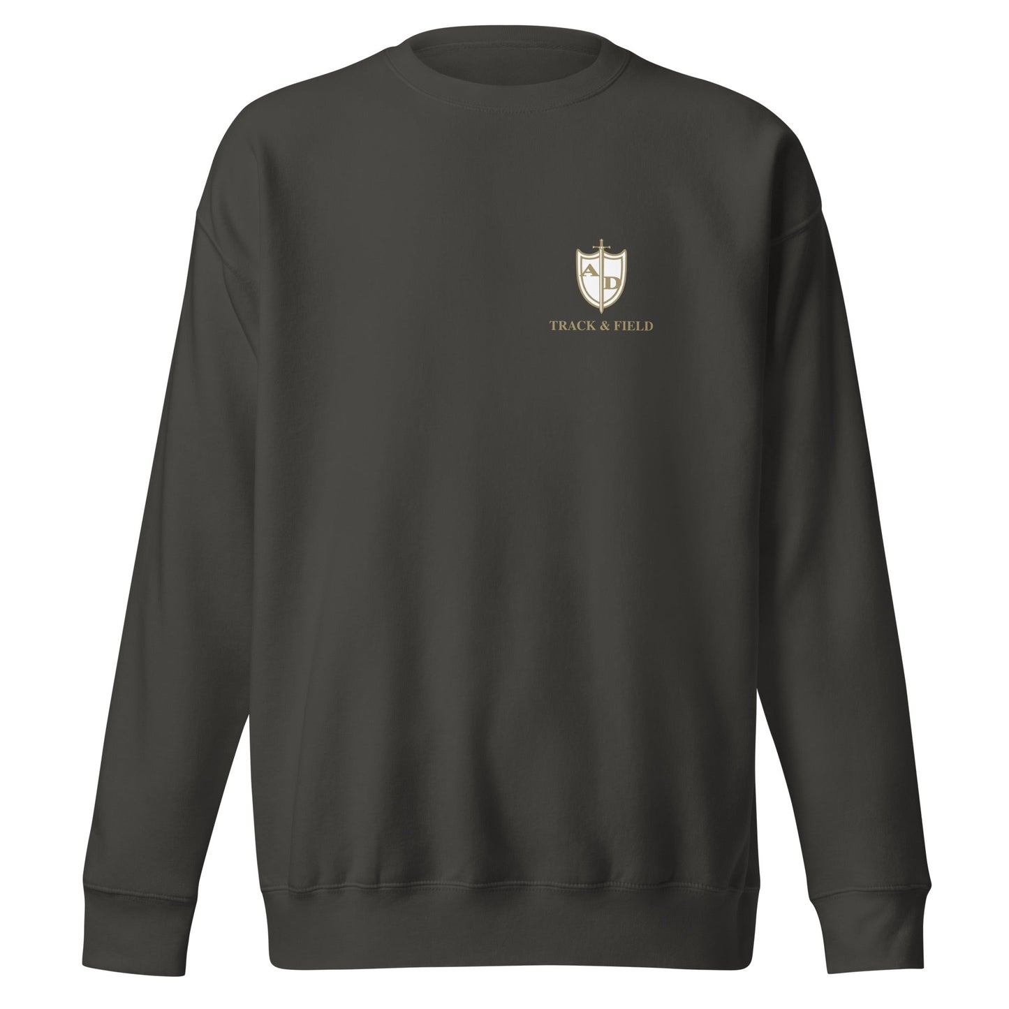 Performance | Crewneck | Arma Dei Academy Track and Field | Shield Logo