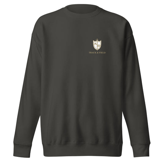 Performance | Crewneck | Arma Dei Academy Track and Field | Shield Logo