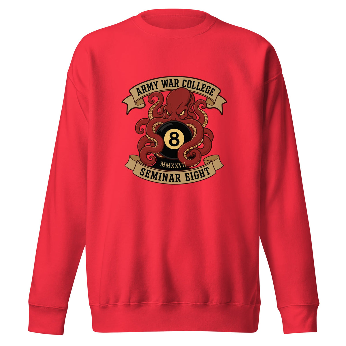 Performance | Crewneck | Army War College (Seminar 8) | Crest Logo