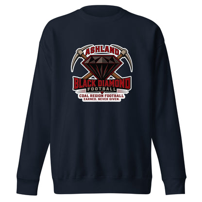 Performance | Crewneck | Ashland Black Diamonds | Vanguard Logo