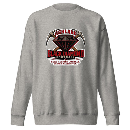 Performance | Crewneck | Ashland Black Diamonds | Vanguard Logo