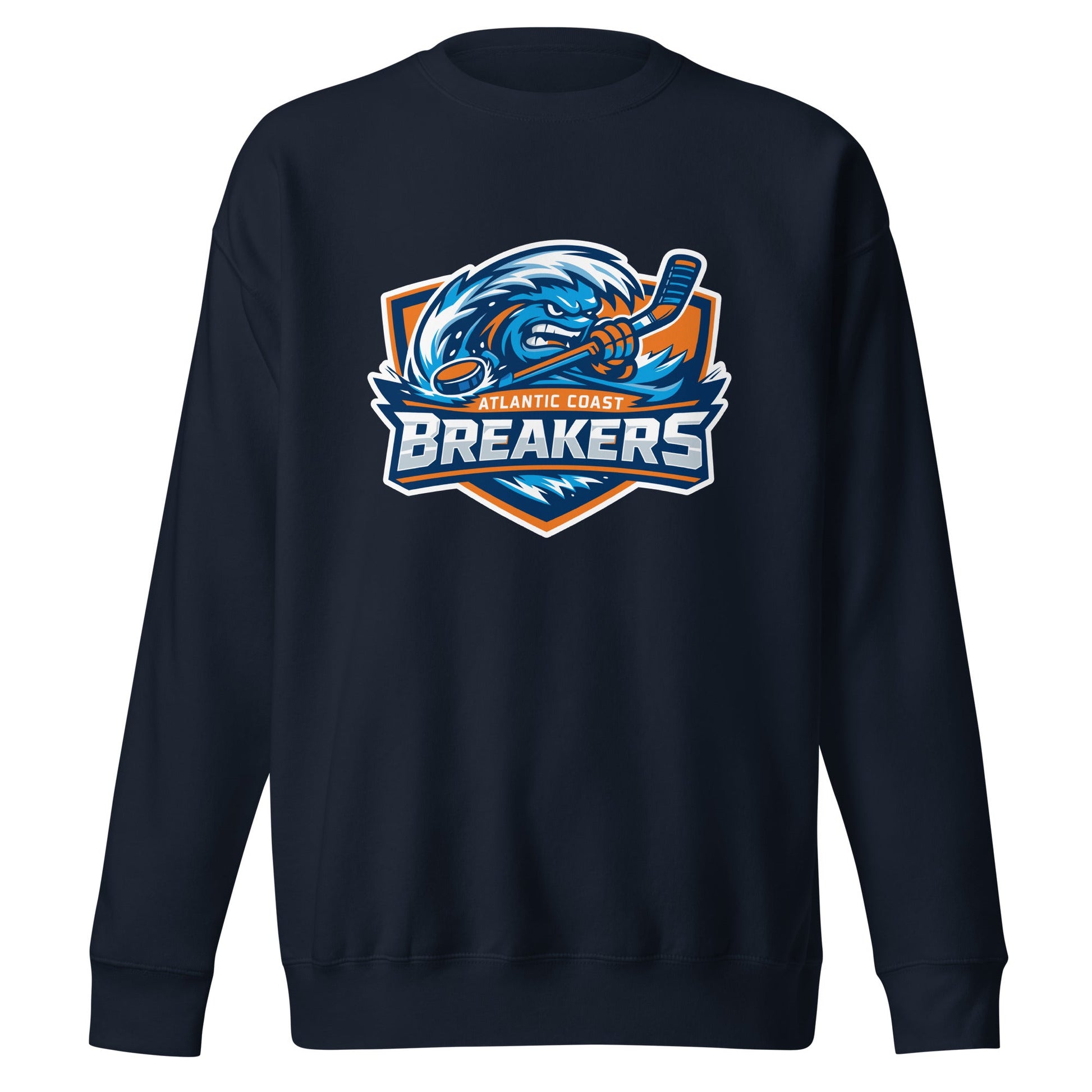 Performance | Crewneck | Atlantic Coast Breakers Hockey | Mascot Shield Logo