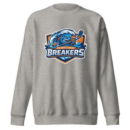 Performance | Crewneck | Atlantic Coast Breakers Hockey | Mascot Shield Logo