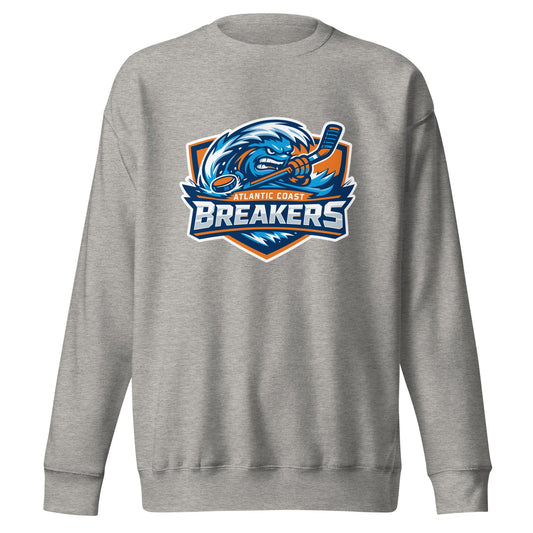 Performance | Crewneck | Atlantic Coast Breakers Hockey | Mascot Shield Logo