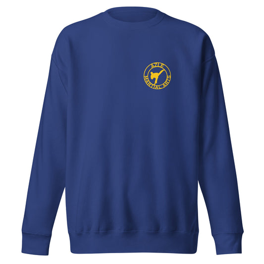 Performance | Crewneck | Azle Martial Arts | Dojo Roundel Logo