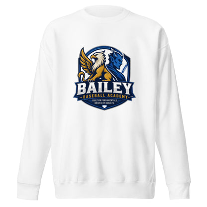 Performance | Crewneck | Bailey Baseball Academy | Shield Logo