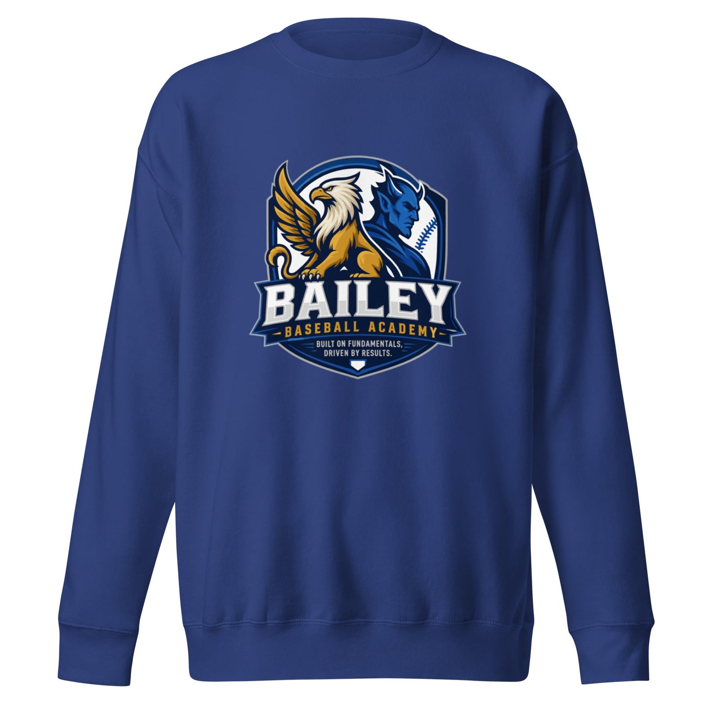 Performance | Crewneck | Bailey Baseball Academy | Shield Logo