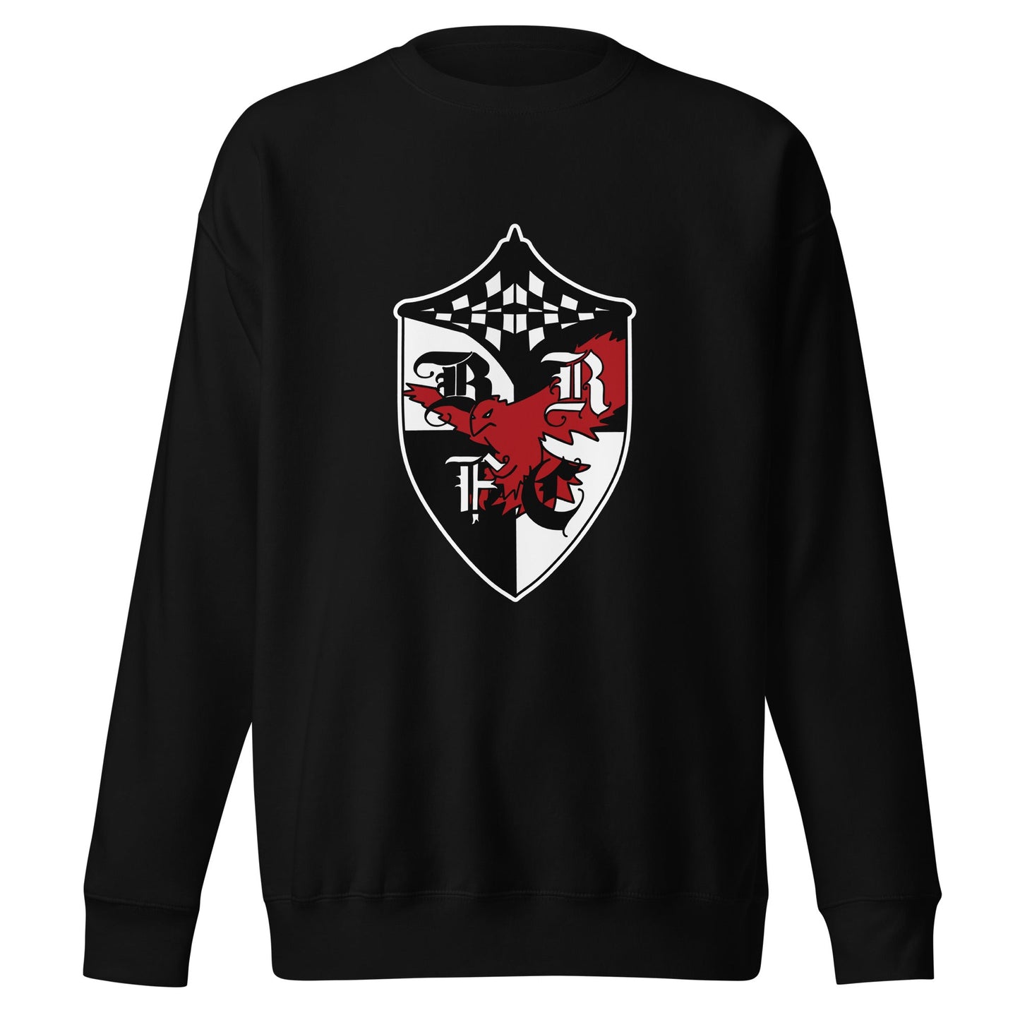 Performance | Crewneck | Bard College Rugby Football Club | Raptor Logo