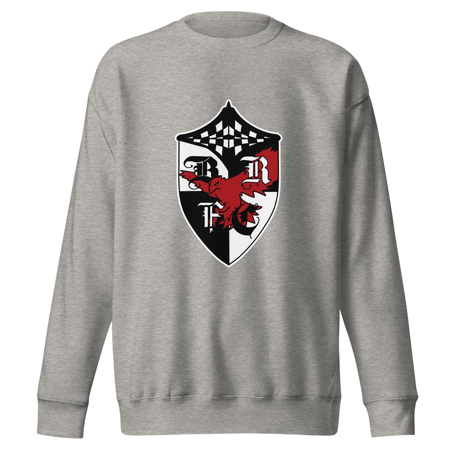 Performance | Crewneck | Bard College Rugby Football Club | Raptor Logo