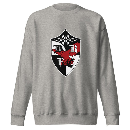 Performance | Crewneck | Bard College Rugby Football Club | Raptor Logo