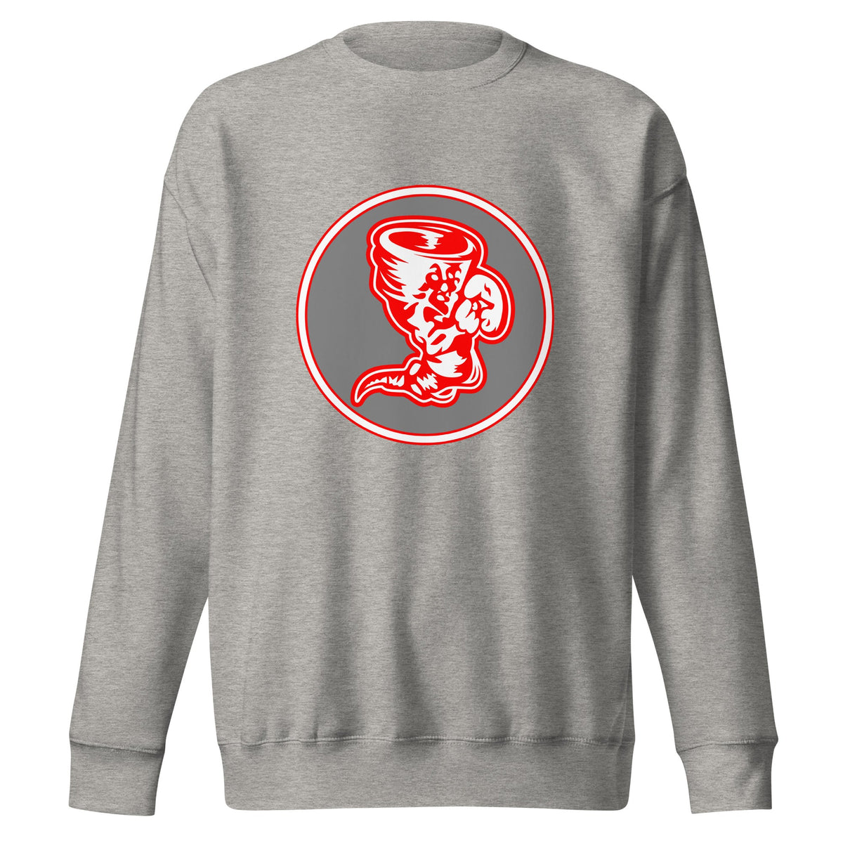Performance | Crewneck | Bay High Softball | Badge Logo