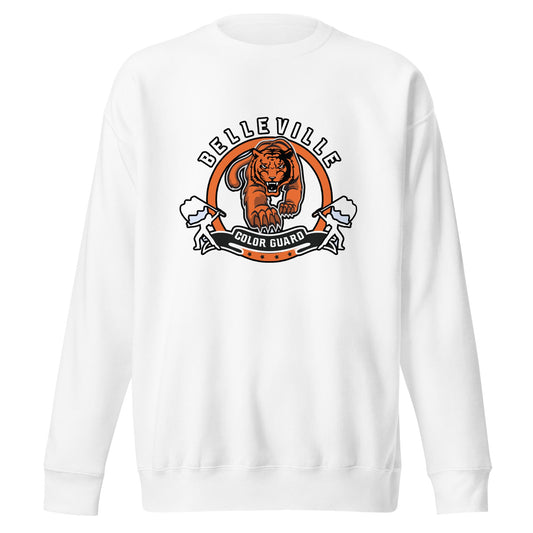Performance | Crewneck | Belleville Community Guard Programs | Vanguard Logo