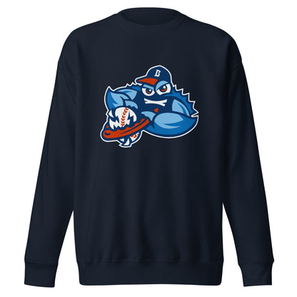 Performance | Crewneck | Bellport BlueClaws | Mascot Logo