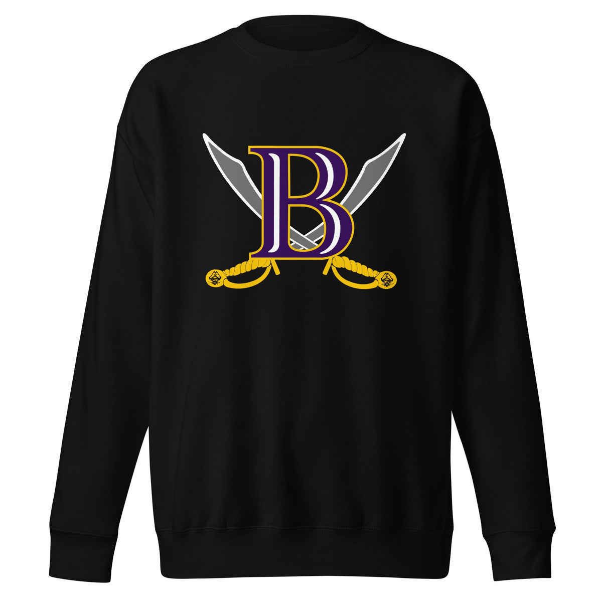 Performance | Crewneck | Belton Youth Football Pirates | Vanguard Logo