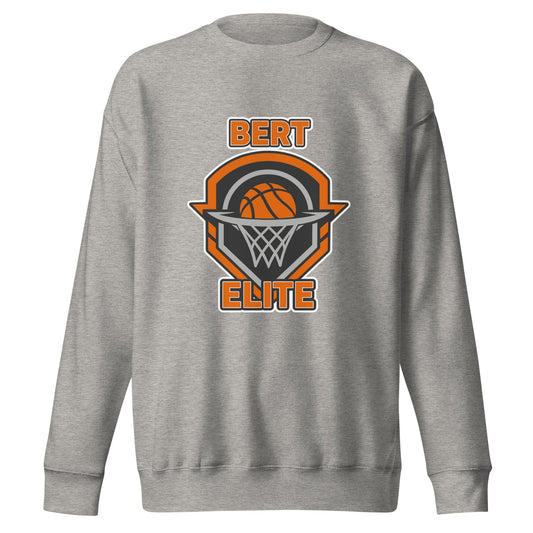 Performance | Crewneck | Bert Elite AAU | Hoop Badge Logo