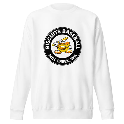 Performance | Crewneck | Biscuits Baseball MCLL | Mascot Logo