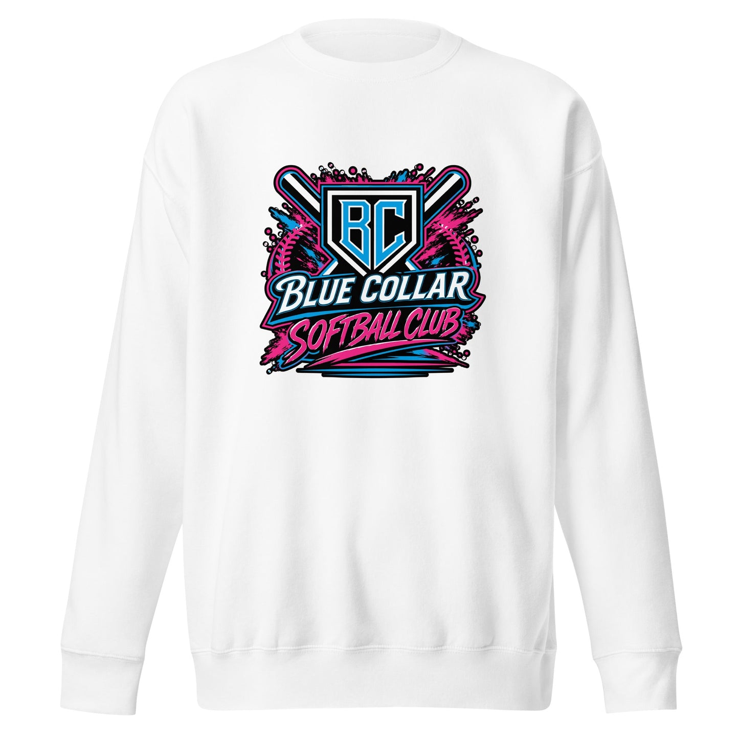 Performance | Crewneck | Blue Collar Softball 2034 | Athletics Logo